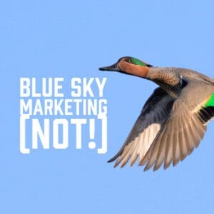 Blue Sky Marketing (NOT!)