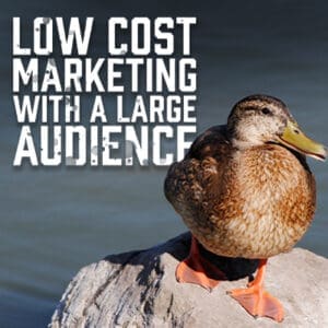 Low Cost Marketing with a Large Audience
