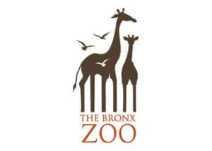 The Bronx Zoo does a brilliant job in their logo of blending giraffes and buildings (notice the negative space between their legs). How perfect for the Bronx Zoo?
