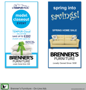 Brenner's online ads