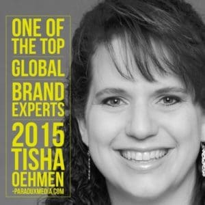 One of the Top Global Brand Experts, 2015: Tisha Oehmen