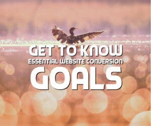Get to know essential website conversion goals