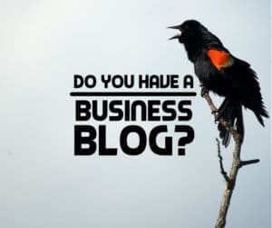 Do you have a business blog