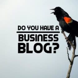 Do you have a business blog