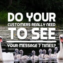 Do your customers really need to see your message seven times