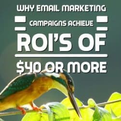 Why Email Marketing Campaigns Achieve ROI’s of $40 or More